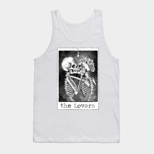 the Lovers Tarot Art Tank Top